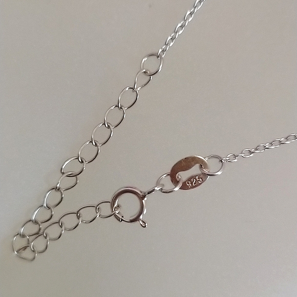 2/$30💕 BNWT Charmed Aroma Adjustable Sterling Silver Necklace - Picture 5 of 5